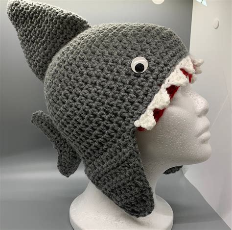 Shark Hat, Baby Shark, Baby Shark Hat, Family Shark Hats - Etsy