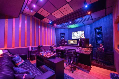 Bay Eight Recording Studios Miami - Studio A Rear View | Estudios de música en casa, Diseño de ...