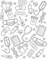 Pin By Abigail On Med  Nurse Drawing Coloring pages Medical Drawings sketch template