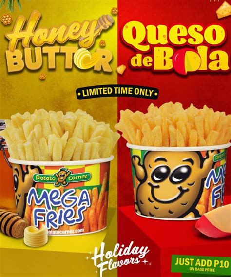 New Queso de Bola and Honey Butter Potato Corner Flavors