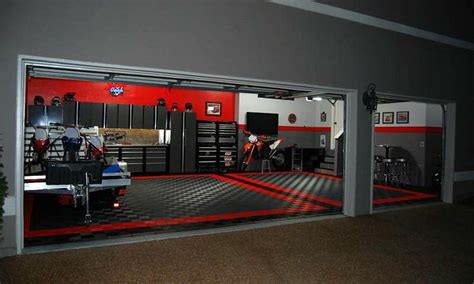 Garage Flooring Gallery | Garage design, Mechanic garage, Garage plans