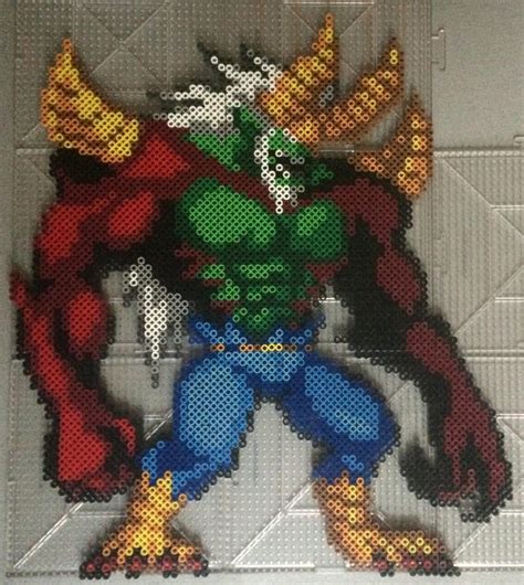 Elfman (Beast Soul) Perler by TehMorrison on DeviantArt