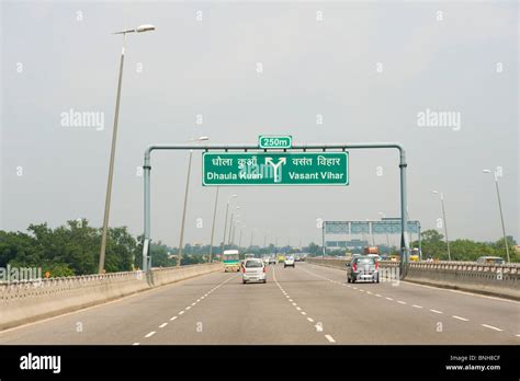 Vehicles on a highway, National Highway 8, New Delhi, India Stock Photo - Alamy