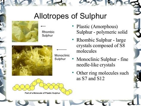 Allotropes