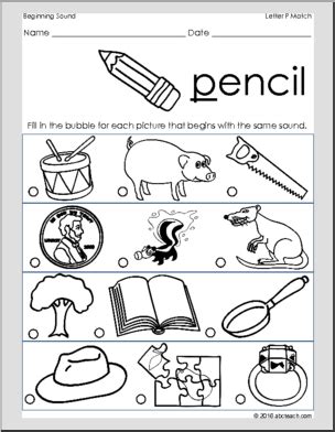 Beginning Sounds – Page 4 – Abcteach