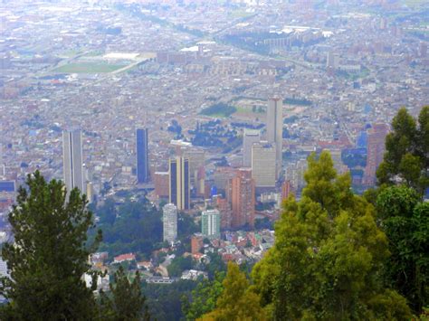 Bogota city center from the sky – The Digital Globetrotter