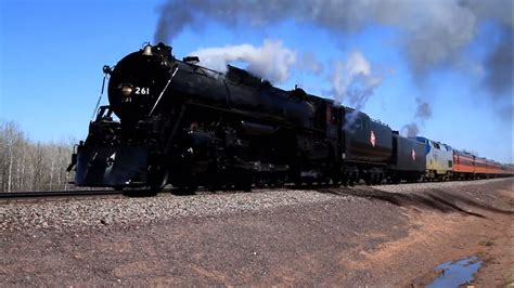 Milwaukee Road 261 Locomotive in Action - YouTube