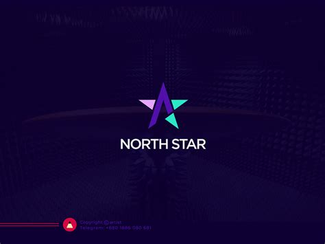 North Star logo design by artist_artist on Dribbble