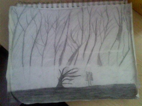 Creepy forest - Drawing Photo (34668709) - Fanpop