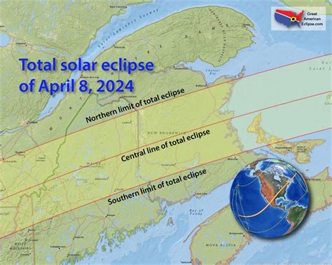 Total Solar Eclipse of 2024: Here Are Maps of the 'Path of Totality' | Space