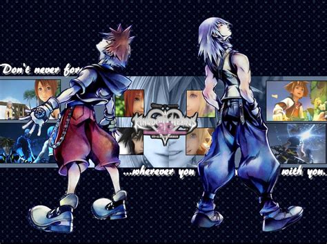 Sora and Riku Wallpaper by tifany1988 on DeviantArt