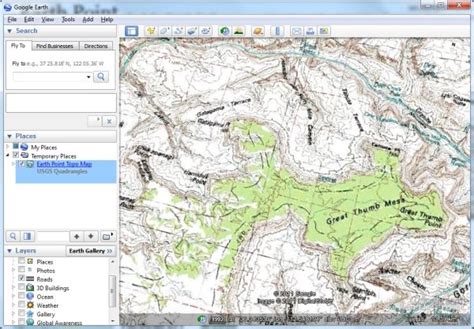 How to add topographic imagery to Google Earth | Topo map, Map, Google ...