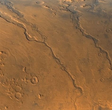 Ancient riverbeds from when water once flowed on Mars : Earthmind