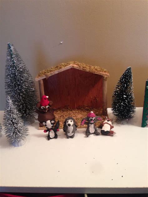 Our satanic woodland critter nativity inspired by South Park