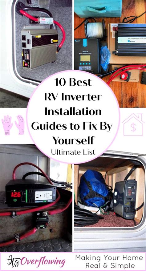 How to Install Inverter in RV (10 Easy Installation Guides)