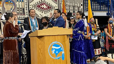 Buu Van Nygren takes oath of office as new Navajo Nation president