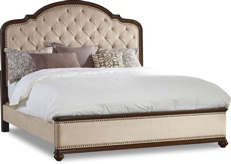 Leesburg Beige Cal. King Upholstered Bed, 5381-90860, Hooker Furniture