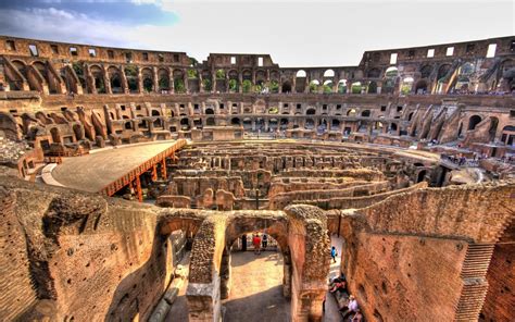 Wallpaper : Colosseum, inside view, stone, Italy, Rome, HDR 1920x1200 - goodfon - 1101154 - HD ...