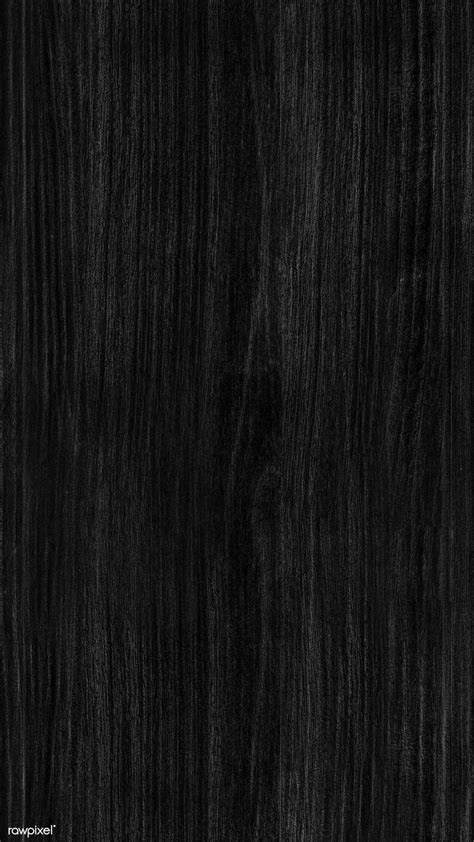 Blank black wooden textured mobile wallpaper background | free image by rawpixel.com / marine ...