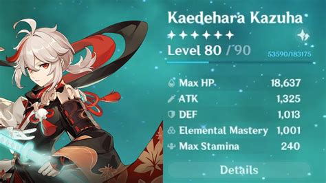 Kazuha 1,000 Elemental Mastery | F2P Friendly - YouTube