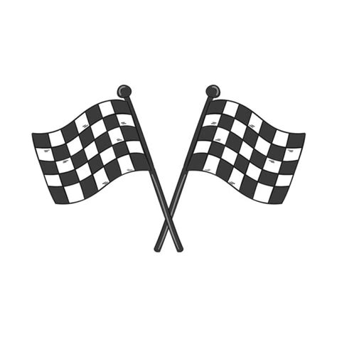 Racing Flags Vector Art - Design Shop by AquaDigitizing