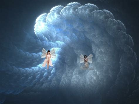 Heavenly Angels Desktop Wallpaper - WallpaperSafari