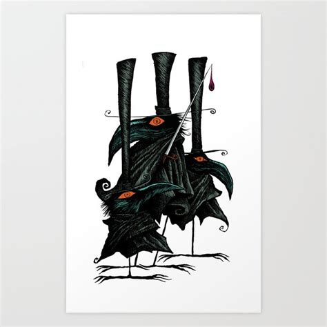 Murder of Crows Art Print by John Will Balsley | Society6