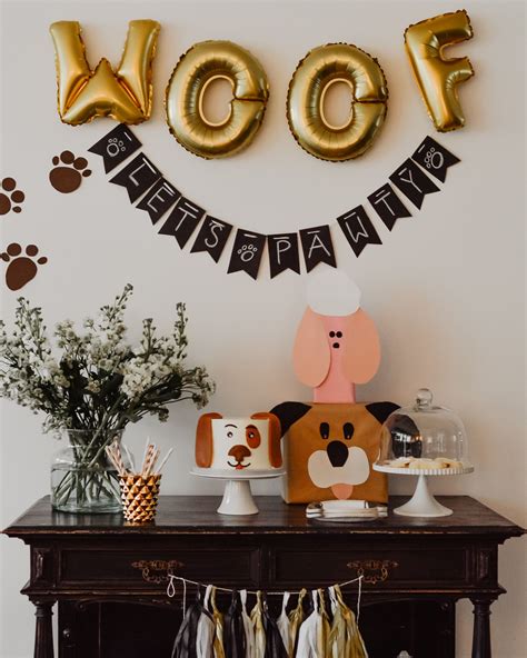 WOOF! The ultimate DIY PUPPY PAWTY for your toddler. More tips and inspiration on forkandflower ...