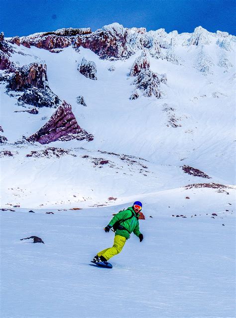 Mount Shasta Backcountry Skiing In Early October