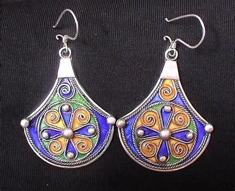 Two examples of Berber jewelry from a Moroccan museum.