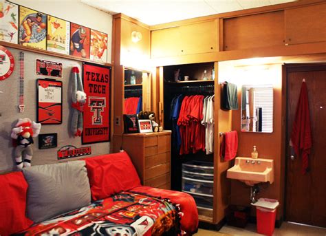 texas tech dorms - Google Search Single Dorm Room, Girls Dorm Room, Dorm Room Decor, Dorm Room ...