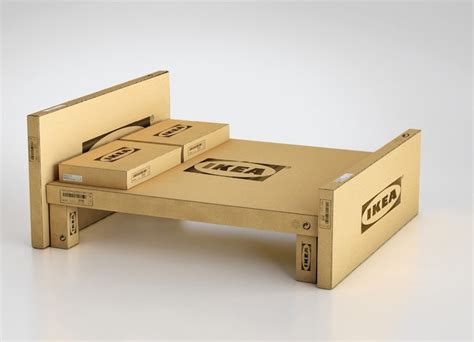 IKEA Transforms its Flat Pack Cardboard Packaging Into Funky Furniture ...