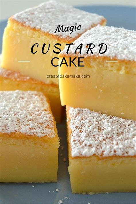 Magic Custard Cake Recipe | Recipe | Custard cake recipes, Magic cake ...