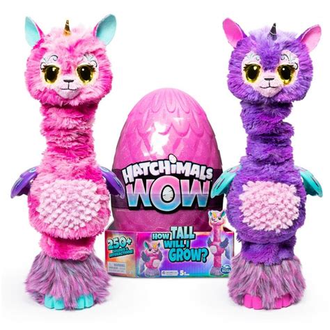 Hatchimals WOW 32-Inch Llalacorn Animal Toy | Hatchimals, Egg toys ...