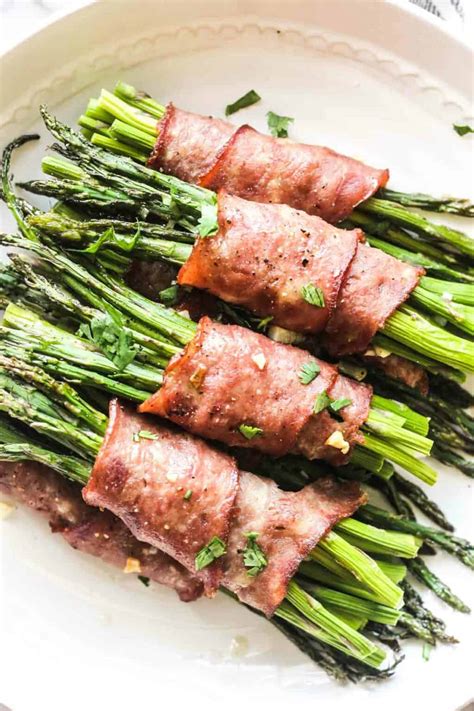 Easy Turkey Bacon Wrapped Asparagus - The Top Meal