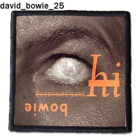 David Bowie 25 - Small Printed Patch - King Of Patches