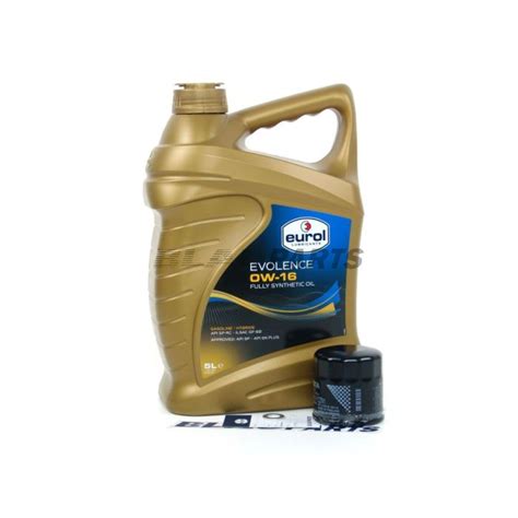 2019-2024 Toyota Rav4 2.5L Oil Change Kit | 0W16 Fully Synthetic Eurol