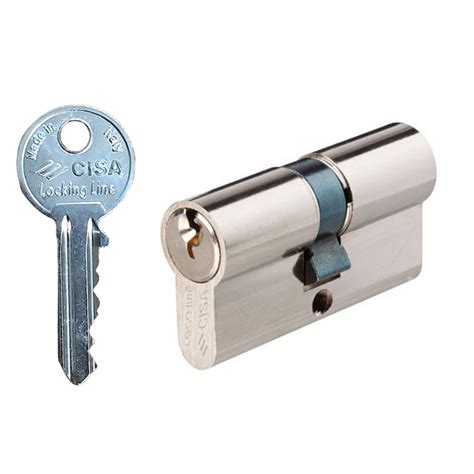 Cisa Lock Line Euro Double Cylinder 30/30 NP - Saunderson Security