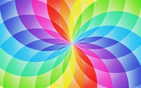 Rainbow Circles Mac Wallpaper Download | AllMacWallpaper