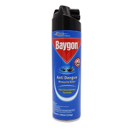 Buy Baygon Spray Anti Dengue Mosquito Killer 500 ml Online | Southstar Drug