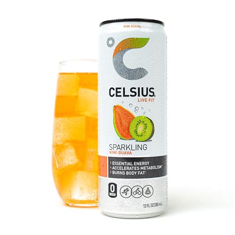 Celsius Essential Energy: Sparkling Kiwi Guava – EnergyDrinkRatings.com