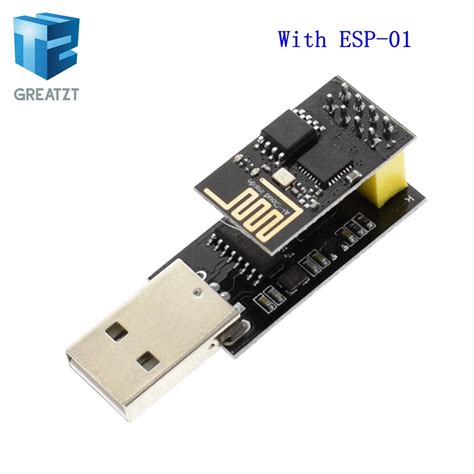 ESP01 Programmer Adapter UART GPIO0 ESP 01 Adaptaterr ESP8266 CH340G ...