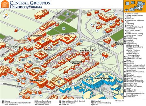 Uva Campus Map - CYNDIIMENNA