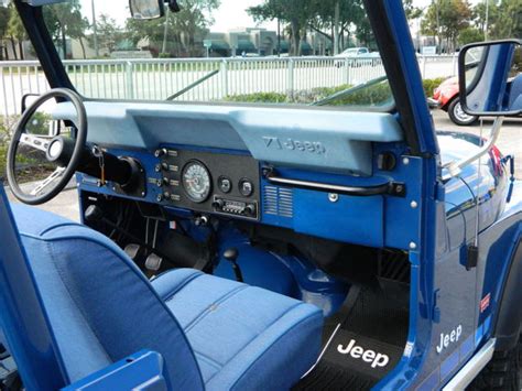 1979 JEEP CJ-7 CJ7 LEVI'S 304 V-8 3 SPEED MANUAL SUPER CLEAN NEW ...