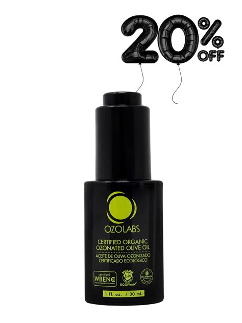 Organic Ozonated Olive Oil, 30 ml - Certified Organic Ozonated Oils ...