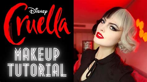 Cruella Makeup Tutorial! - YouTube