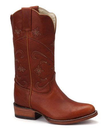 This Amber Flower Leather Cowboy Boot is perfect! #zulilyfinds Sandals Summer, Summer Shoes ...
