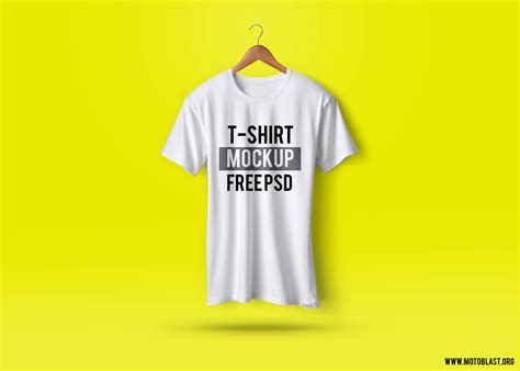 Free download T-shirt Mockup PSD File bagi yang biasa membuat display ...