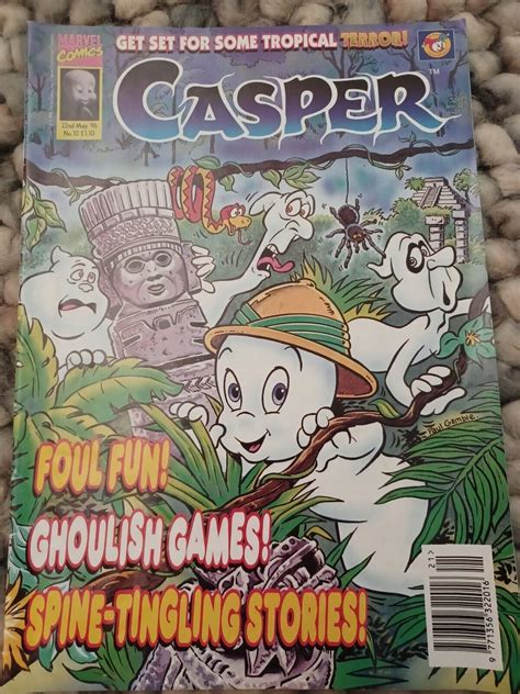 Casper (the friendly ghost) comic, Marvel UK, 1995/6 : r/BoysAdventureComics