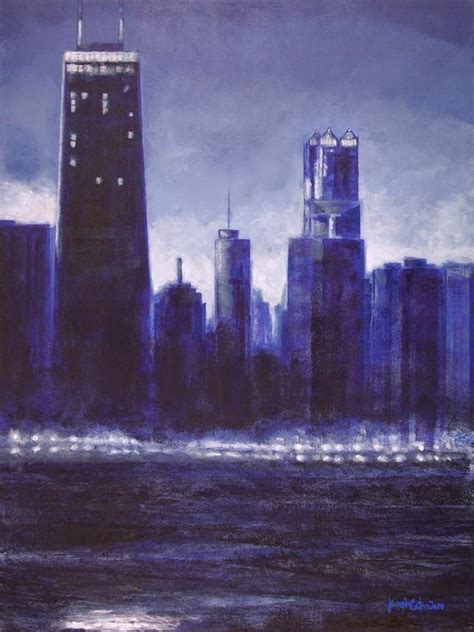 Chicago Skyline Canvas Art Prints Collection - Chicago Skyline Art Page ...